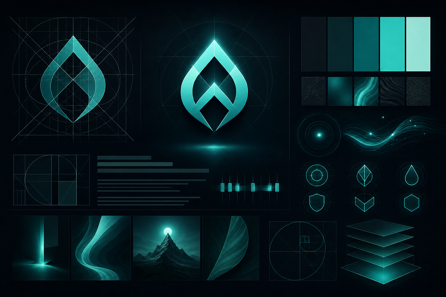 Brand identity and creative direction visualization