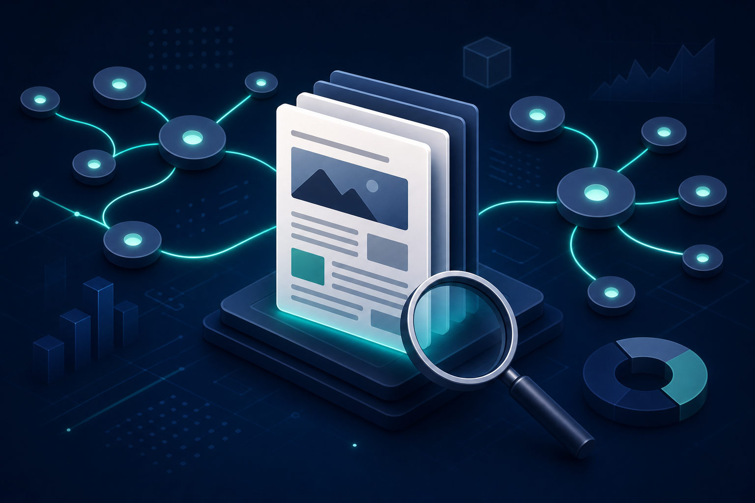 Content marketing and SEO visualization